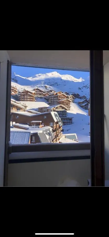 Charmant T2 Montagne En Etage Eleve. Val Thorens Apartman
